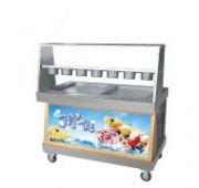 Фризер для ролл мороженого KCB-2F Foodatlas (контейнеры, световой короб)