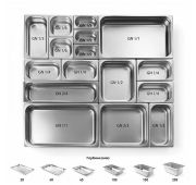 Гастроемкость GN 2/4- 100