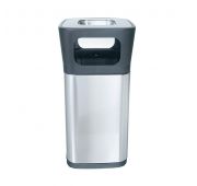 Урна уличная квадратная, пепельница, JAH-3221, 20л