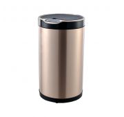 Ведро для мусора сенсорное, круглое, внутр ведро, Foodatlas JAH-9312, 12 л (золотой)