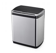 Ведро для мусора сенсорное, прямоугольное, широкое, внутр ведро, Foodatlas JAH-5111, 20 л