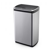 Ведро для мусора сенсорное, прямоугольное, широкое, внутр ведро, Foodatlas JAH-5112, 30 л