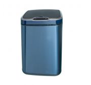 Ведро для мусора сенсорное, квадратное, внутр ведро, Foodatlas JAH-6311, 13 л (сапфировый)