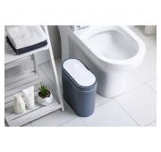 Ведро для мусора сенсорное, овал, Foodatlas JAH-6711, 8 л (серый)