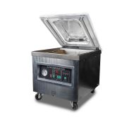 Настольный вакуумный упаковщик DZQ-400/2T (нерж., газ)