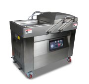 Вакуумный упаковщик HVC-610S/2A-G (DZQ-610/2SA) (нерж., обрезка, 63 м3)