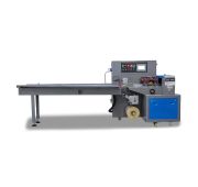 Горизонтальная упаковочная машина DXDZ-250XD (3 servo, лент. 100 мм, рег.форм., min bag L 65, H 40, 2-х позиц.нож)