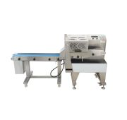 Промышленный слайсер с отводящим транспортером HLQPJ-304XL