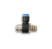 Фитинг с дросселем от пневмоцилиндра LPF-1000T (G3/8, 8 мм)