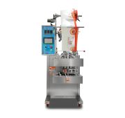 Автоматическая фасовочно-упаковочная машина DXDF-320RH-E (нерж., 4-х шовн. пакет, 15-100 мл, W пленки 240 мм, насечка, зубч. нож)