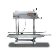 Роликовый (конвейерный) запайщик для тяжелых мешков FRCM-1120L SS (нерж., датер)
