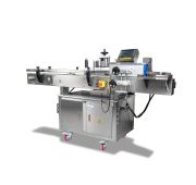 Напольный автоматический этикетировщик для круглой тары с датером HLMT-200D LOW COST