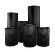 Термоусадочная пленка ПОФ Hualian черная (250мм 25мк 600м)