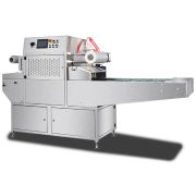 Автоматический запайщик лотков HVT-450A/4 V2 (матрица 210х148, 4 лотка за цикл, газонаполнение, вакуумный насос 100 м3/ч)